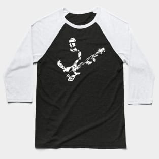 Rock and Roll Guitarist Baseball T-Shirt